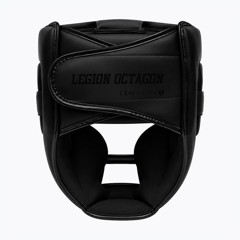 Шолом боксерський Octagon Legion Guardox 2w1 black 3