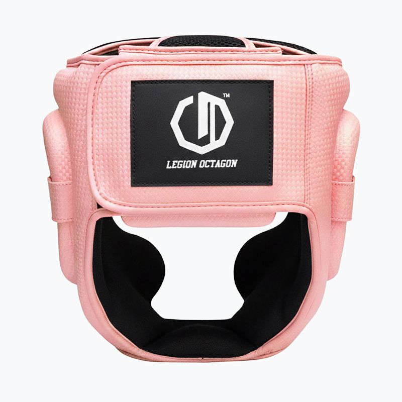 Шолом боксерський Octagon Legion Kevlar pink 3