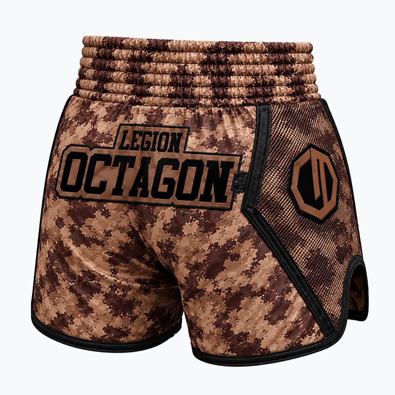 Шорти для тренувань Octagon Legion Kickboxing/Muay Thai Premium desert storm 2