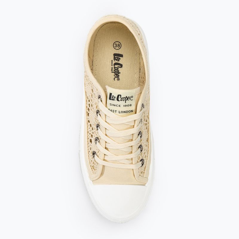 Кеди жіночі Lee Cooper LCW-23-44-1620 beige 5