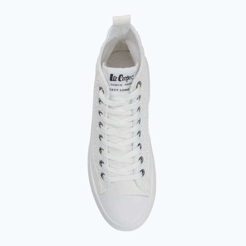 Кеди жіночі Lee Cooper LCW-25-44-3209LA white 5