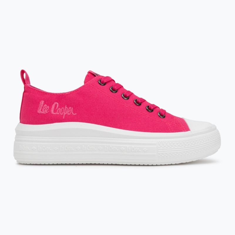 Кеди жіночі Lee Cooper LCW-25-44-3213LA fuchsia 2