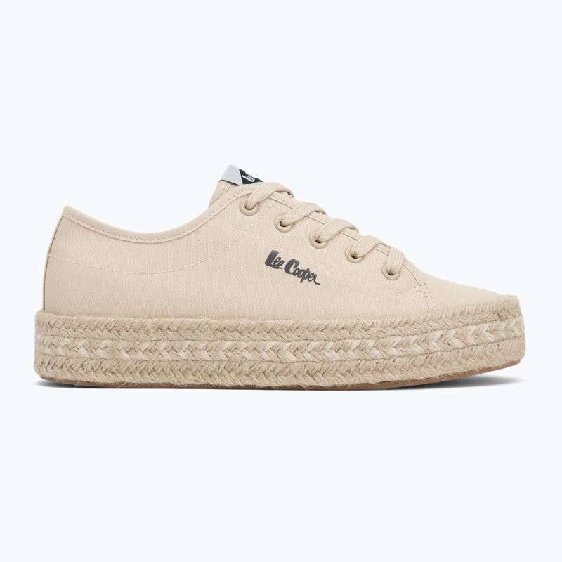 Кеди жіночі Lee Cooper LCW-25-44-3215LA beige 2