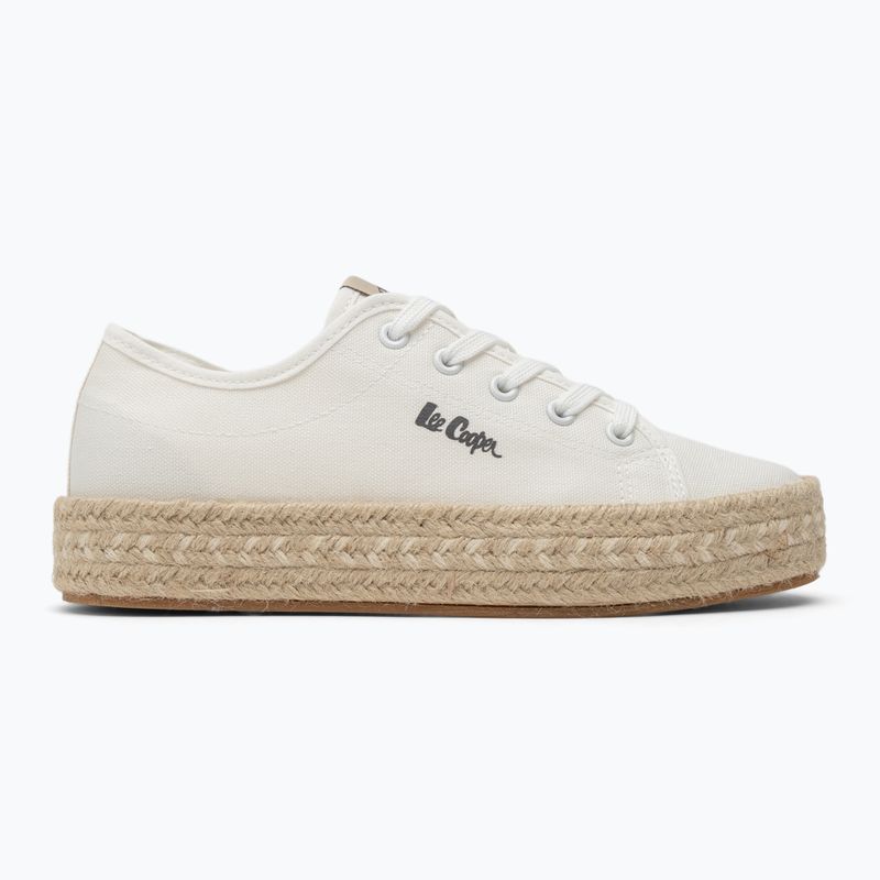 Кеди жіночі Lee Cooper LCW-25-44-3217LA white 2