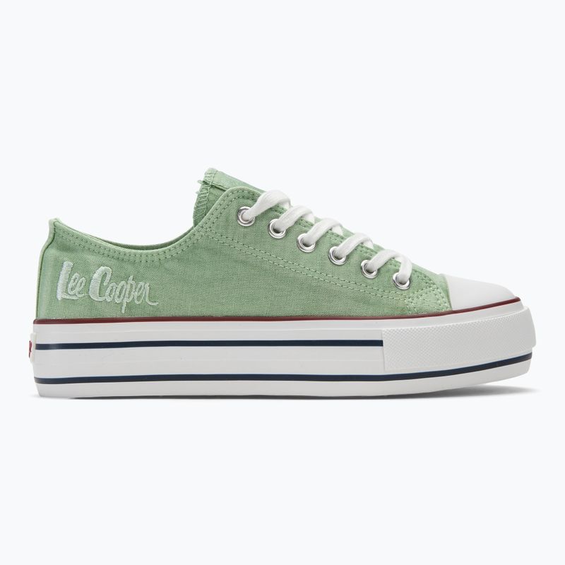 Кеди жіночі Lee Cooper LCW-24-31-2217LA mint green 3