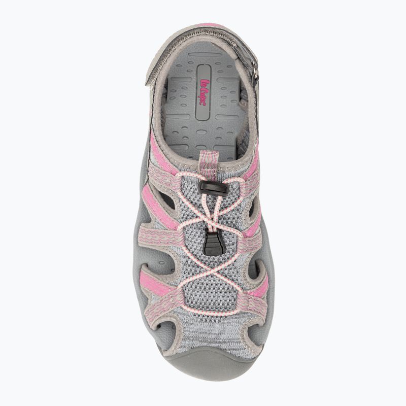 Жіночі босоніжки Lee Cooper LCW-24-03-2307 сірий/рожевий 5