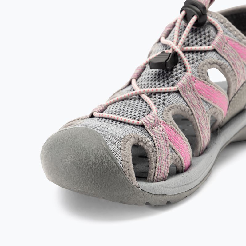Жіночі босоніжки Lee Cooper LCW-24-03-2307 сірий/рожевий 7