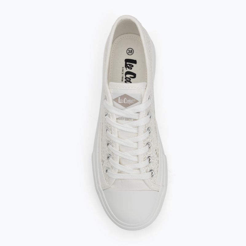 Кеди жіночі Lee Cooper LCW-25-02-3292LA white 5