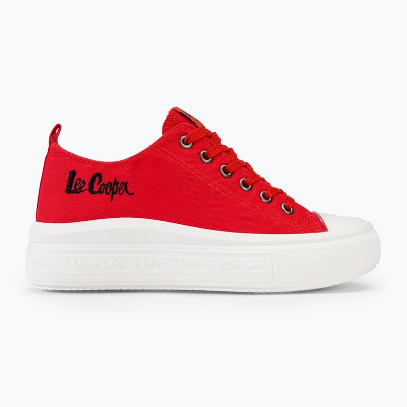 Кеди жіночі Lee Cooper LCW-24-44-2463 red 2