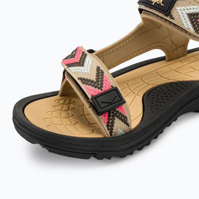 Жіночі босоніжки Lee Cooper LCW-24-34-2612 бежевий / червоний 7