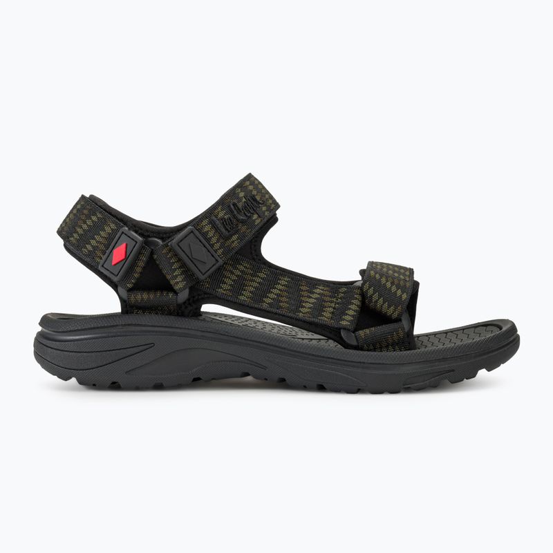 Чоловічі босоніжки Lee Cooper LCW-24-34-2622 чорний / оливковий 2