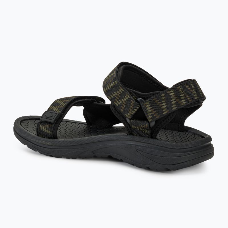 Чоловічі босоніжки Lee Cooper LCW-24-34-2622 чорний / оливковий 3