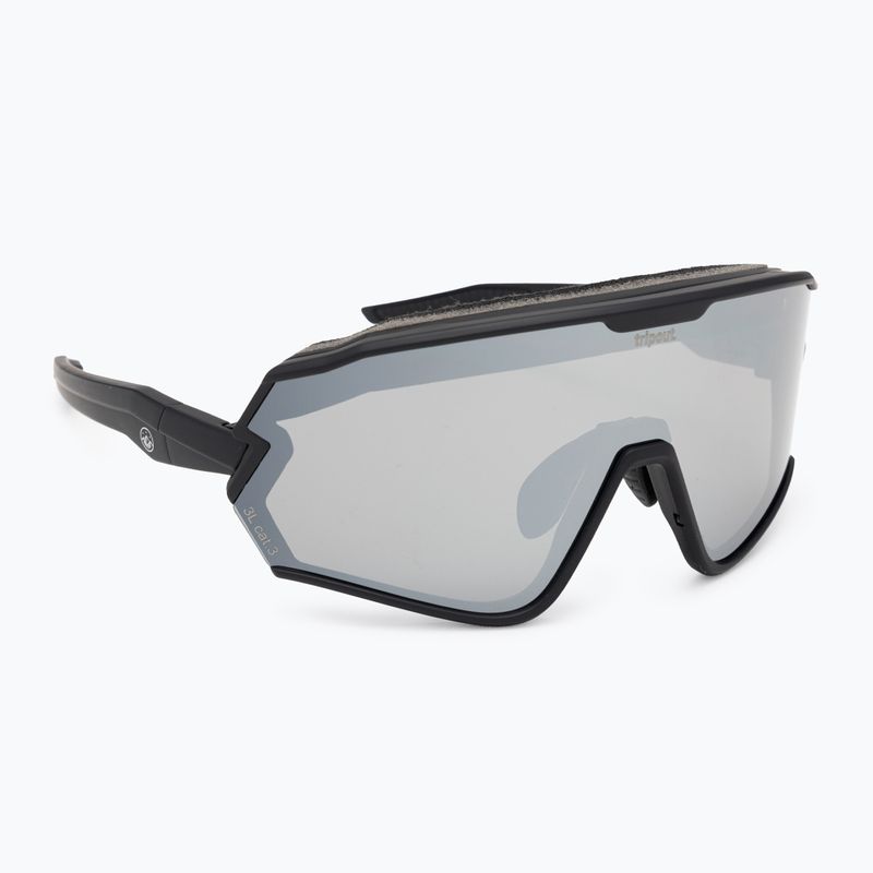 Окуляри сонцезахисні Tripout Infinity black/dark silver axiom