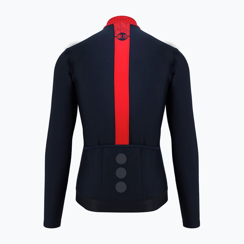 Велокофта чоловіча Quest Tokyo червоно-чорна S21/BLUZA-TOKYO-RED-MAN 2