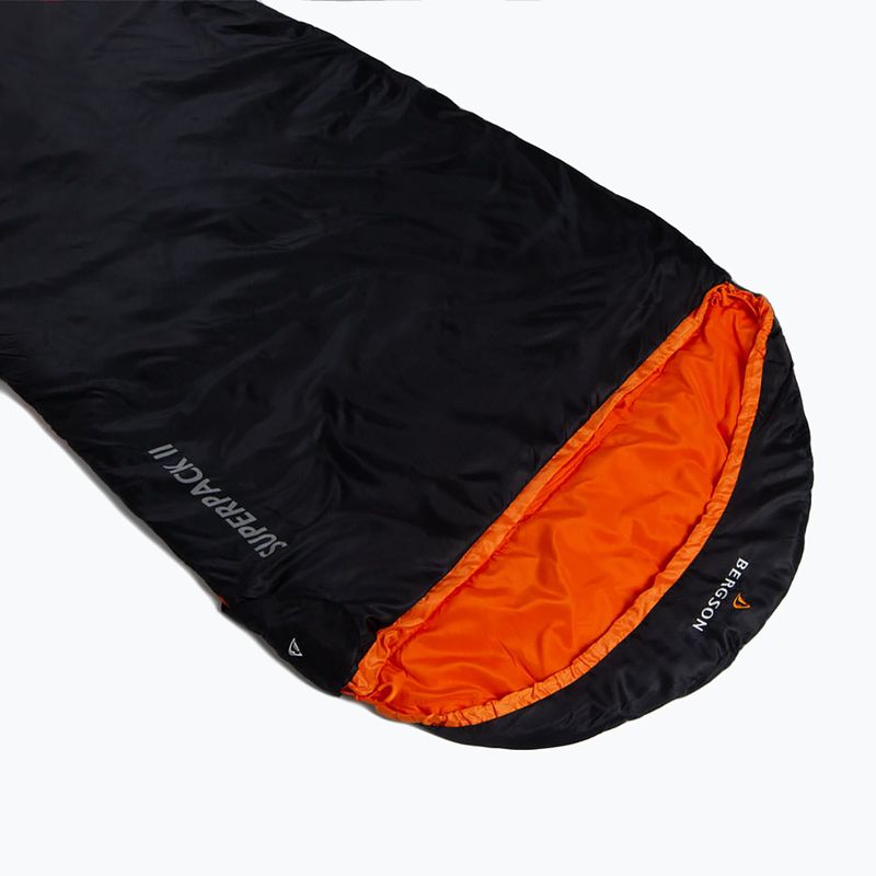 Спальний мішок BERGSON Superpack II чорний 2