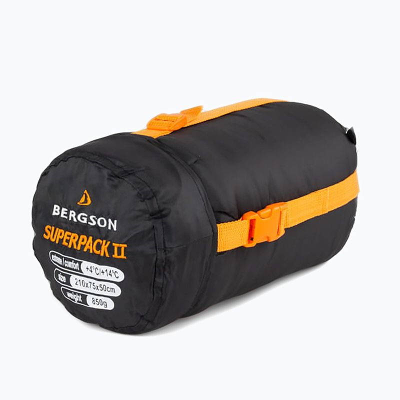 Спальний мішок BERGSON Superpack II чорний 9