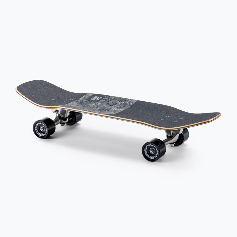 Скейтборд серфскейт Cutback Surfskate Black Wave