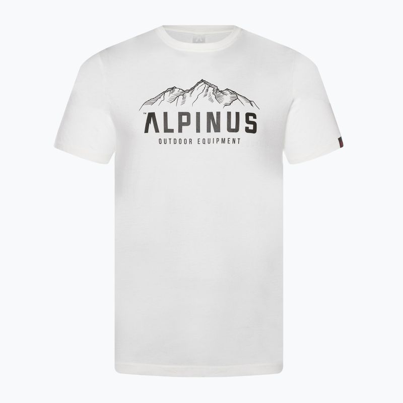 Футболка чоловіча Alpinus Mountains біла 6