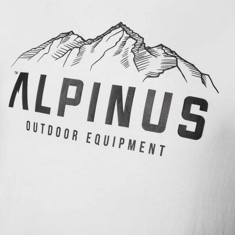 Футболка чоловіча Alpinus Mountains біла 8