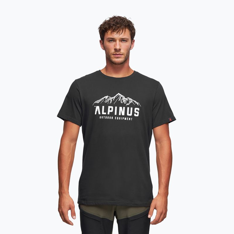 Футболка чоловіча Alpinus Mountains чорна