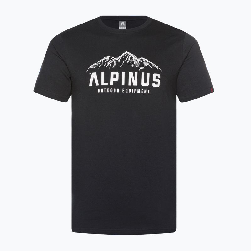 Футболка чоловіча Alpinus Mountains чорна 6