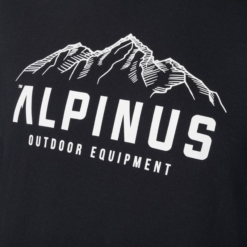 Футболка чоловіча Alpinus Mountains чорна 8