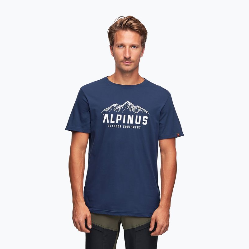 Футболка чоловіча Alpinus Mountains синя