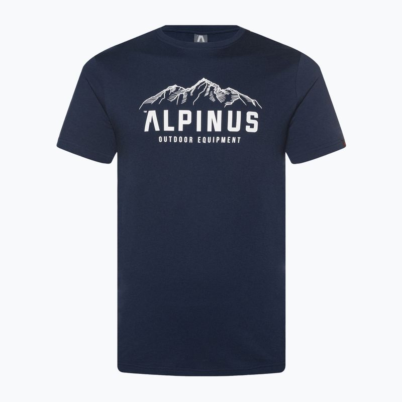 Футболка чоловіча Alpinus Mountains синя 6