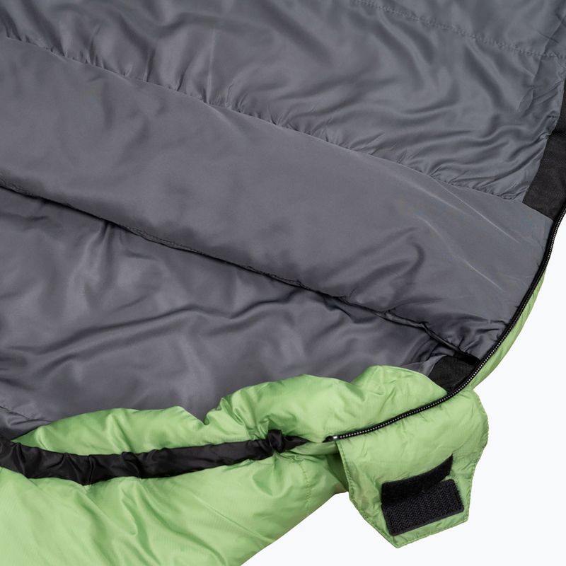Спальний мішок Alpinus Ultralight 850 зелений 3