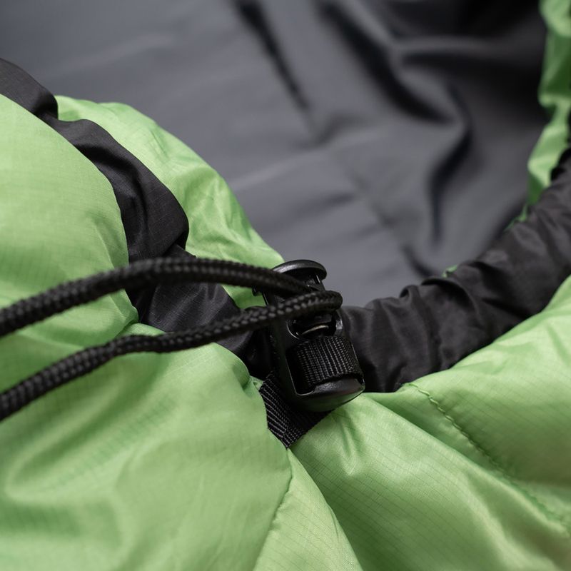 Спальний мішок Alpinus Ultralight 850 зелений 4