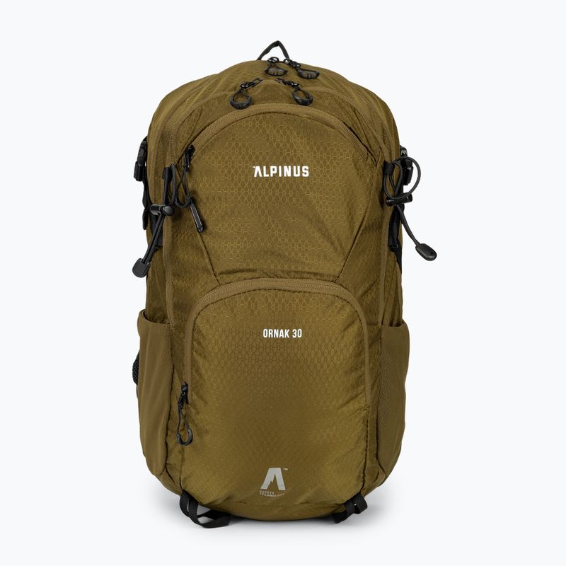 Трекінговий рюкзак Alpinus Ornak II 30 л оливково-зелений