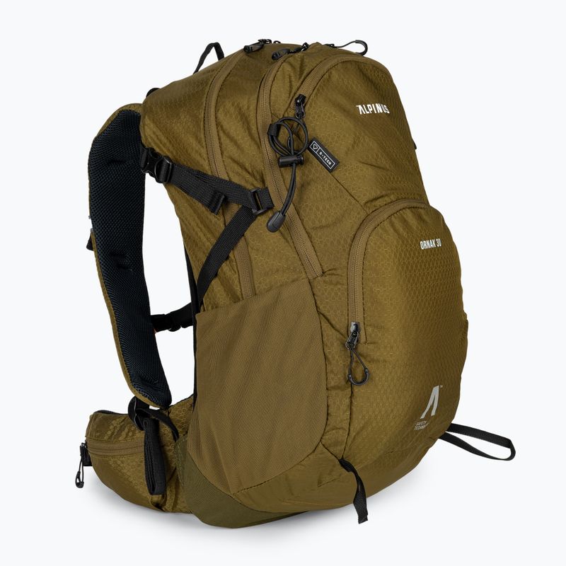 Трекінговий рюкзак Alpinus Ornak II 30 л оливково-зелений 2
