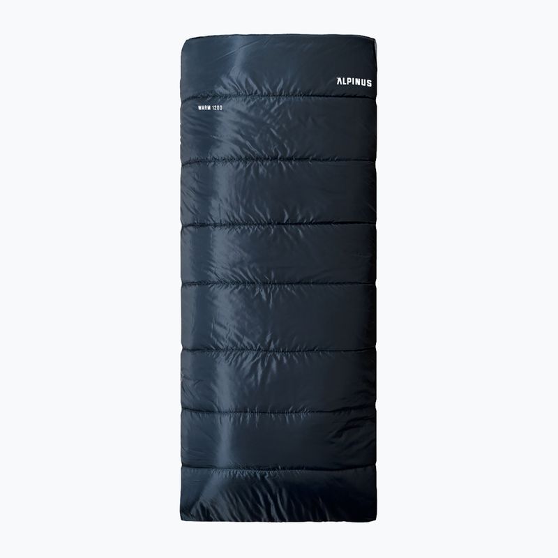 Спальний мішок Alpinus Warm 1200 правий синій