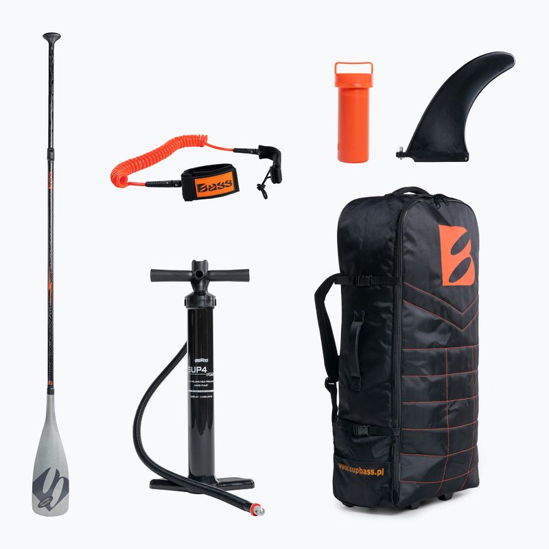 SUP дошка Bass Race Pro 12'6'' помаранчева 5