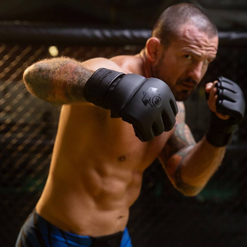 Рукавички для боротьби DBX BUSHIDO MMA чорні 20