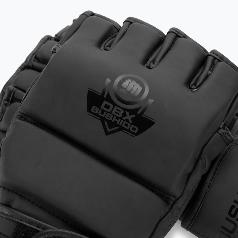 Рукавички для боротьби DBX BUSHIDO MMA чорні 4