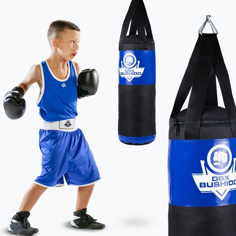 Мішок боксерський дитячий DBX BUSHIDO Kids 60 см blue 9