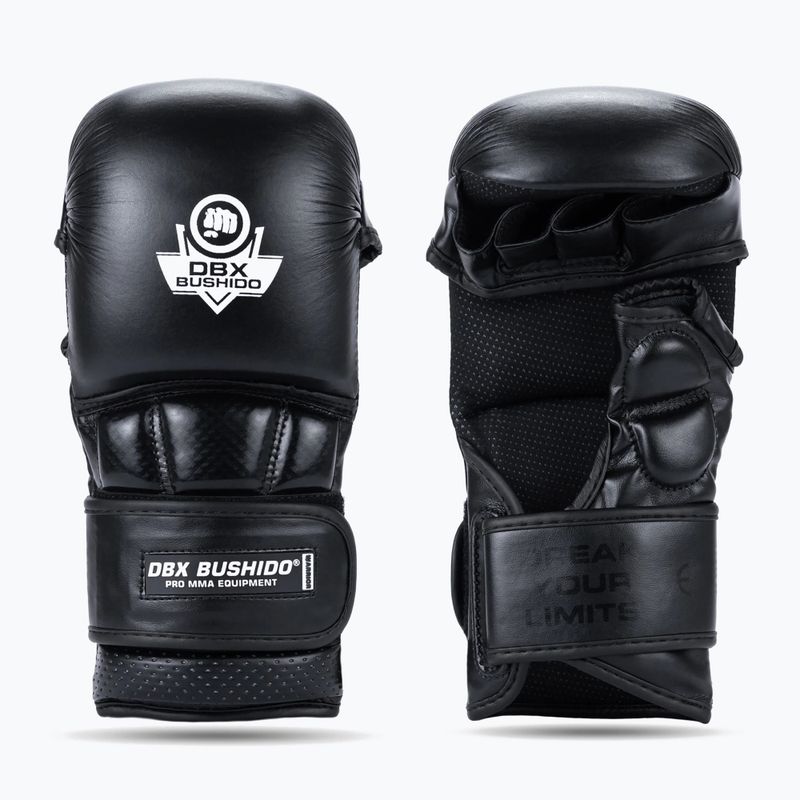 Рукавиці греплінгові DBX BUSHIDO MMA Premium чорний