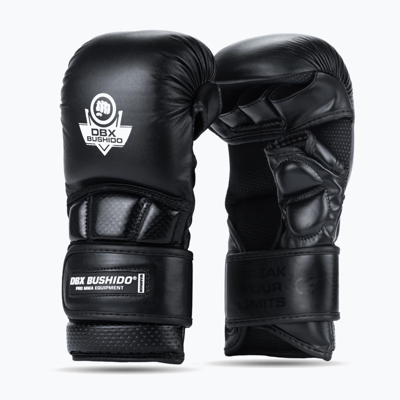Рукавиці греплінгові DBX BUSHIDO MMA Premium чорний