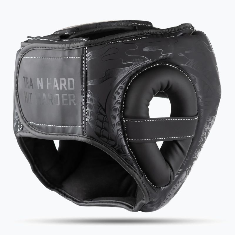 Шолом боксерський DBX BUSHIDO Black Dragon black/dragon 2