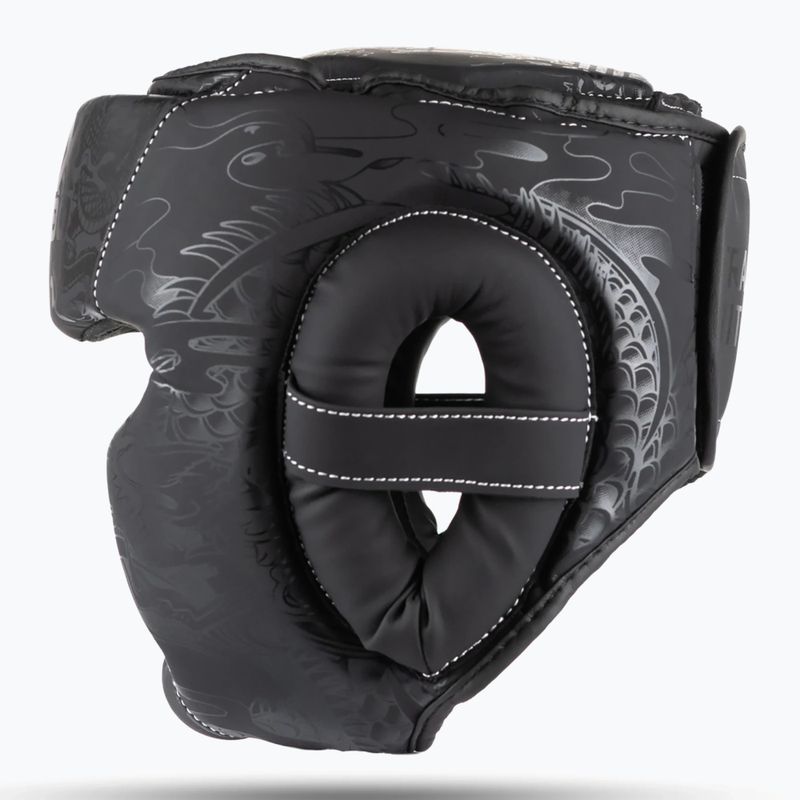 Шолом боксерський DBX BUSHIDO Black Dragon black/dragon 6