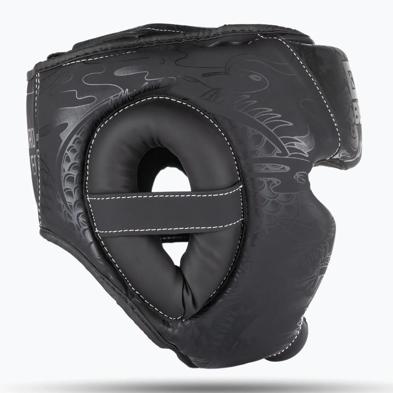 Шолом боксерський DBX BUSHIDO Black Dragon black/dragon 7