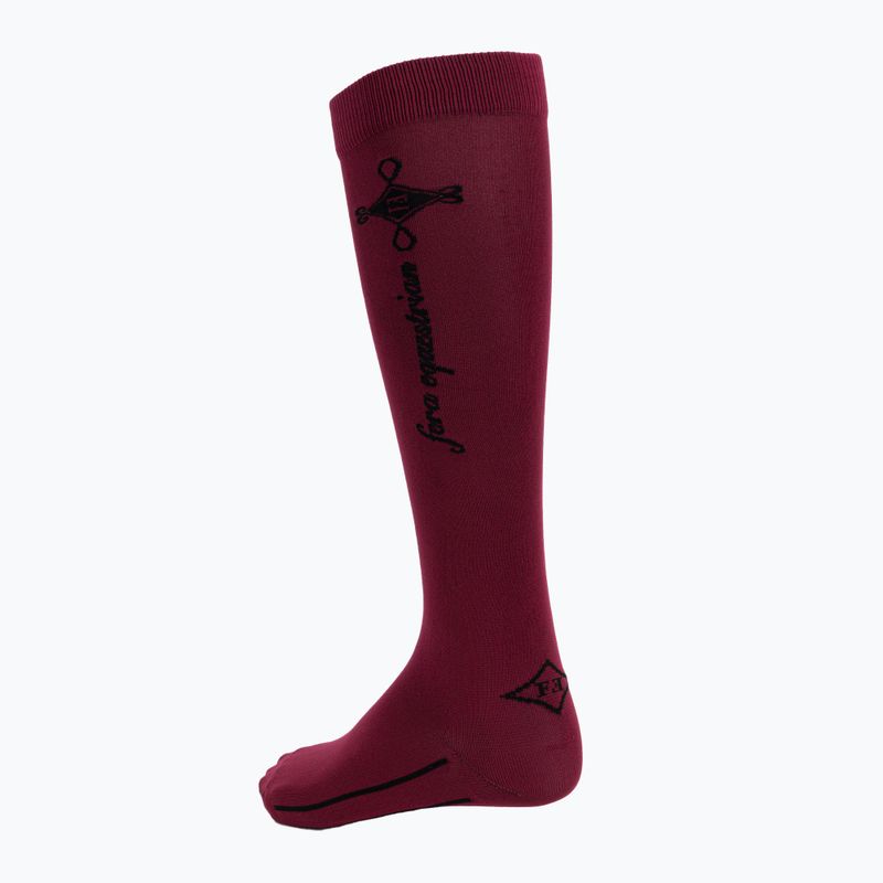 Гольфи для верхової їзди жіночі FERA Equestrian Basic burgundy 2
