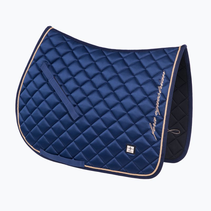 Вальтрап для коня FERA Equestrian Lamina navy