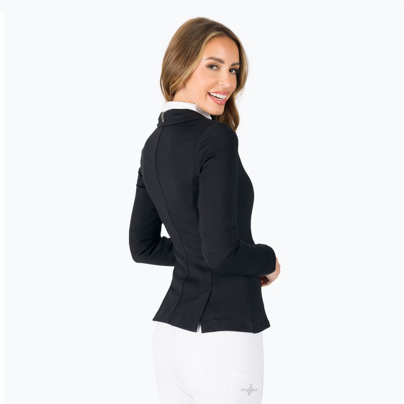 Фрак для верхової їзди жіночий FERA Equestrian The One black 3