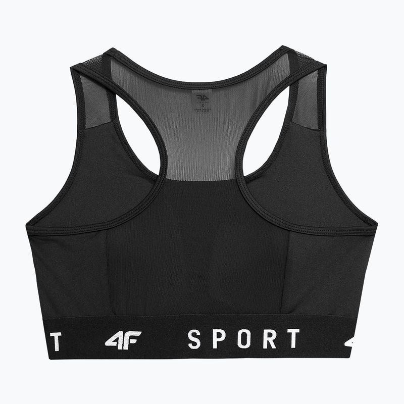 Бюстгальтер спортивний 4F F051 deep black 2