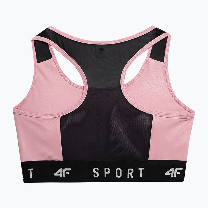 Бюстгальтер спортивний 4F F051 light pink 5