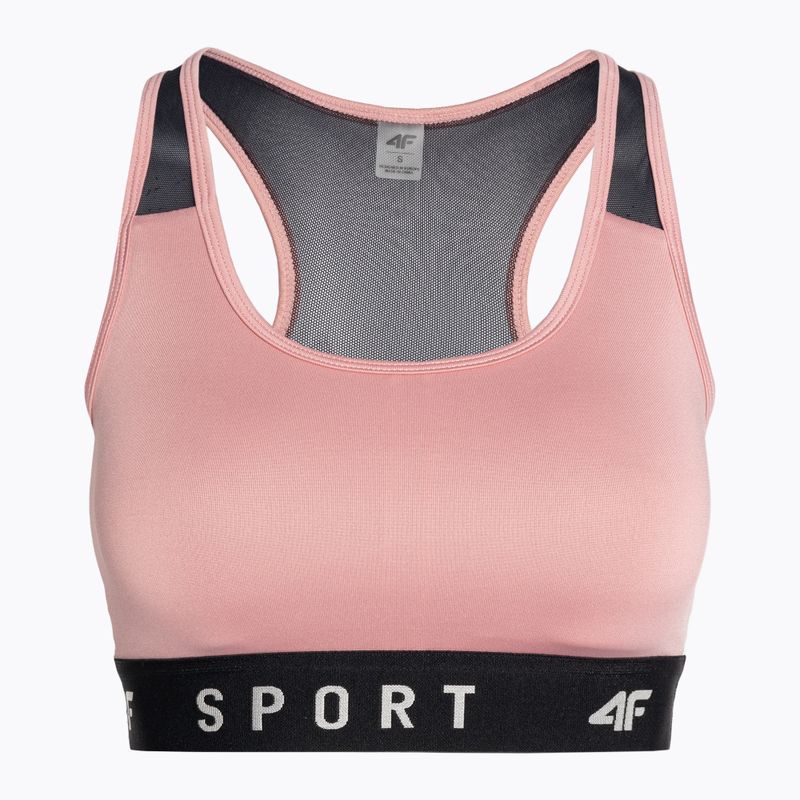 Бюстгальтер спортивний 4F F051 light pink