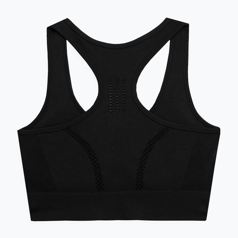 Бюстгальтер спортивний 4F F037 deep black 2