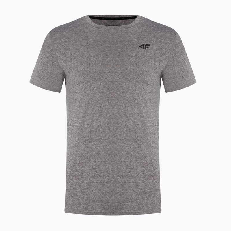 Футболка чоловіча 4F M260 cold light grey melange